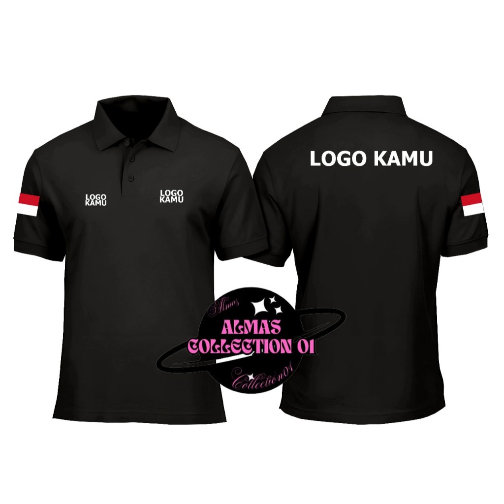 KAOS POLO SHIRT BEBAS CUSTOM BEBAS REQUES SUKA SUKA, BIKIN BAJU DENGAN DESAIN KAMU SENDIRI, lengan p
