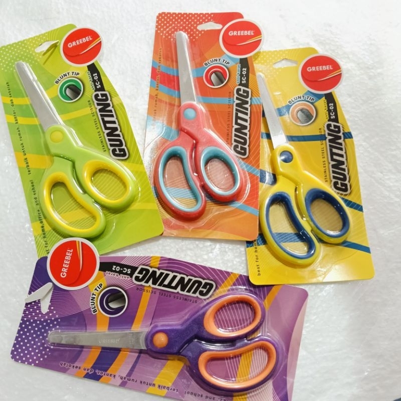 

GREEBEL GUNTING MINI STAINLESS STEEL SCISSOR ANTI KARAT RANDOM SC-02