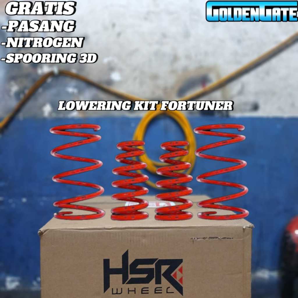 Lowering kit fortuner / per ceper fortuner Original hsr