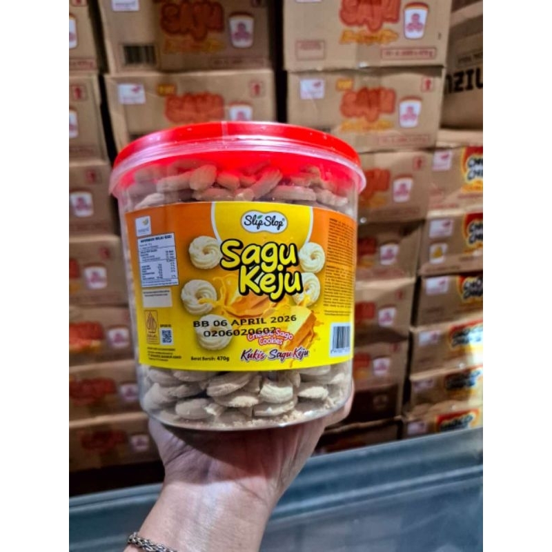 

Sagu Keju Toples 480gr