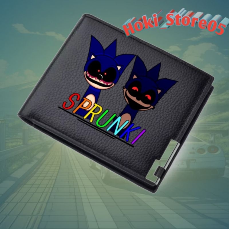 DOMPET LIPAT ANAK SONIC EXE HORROR SONIC SPRUNKI OC