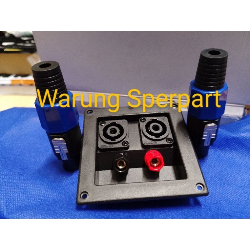Terminal Box Speaker 1Set Plus Jack Speakon
