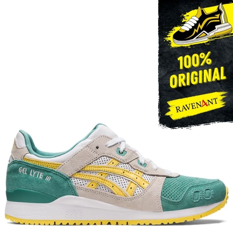 ASICS Gel-Lyte III OG Sage Banana Cream ORIGINAL - Sepatu Sneakers Pria/Wanita