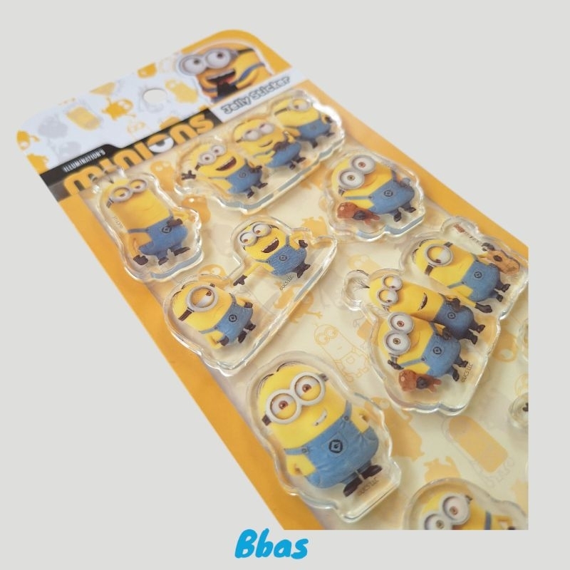 

Minions Jelly Stickers Adinata / Sticker / Label / Stiker