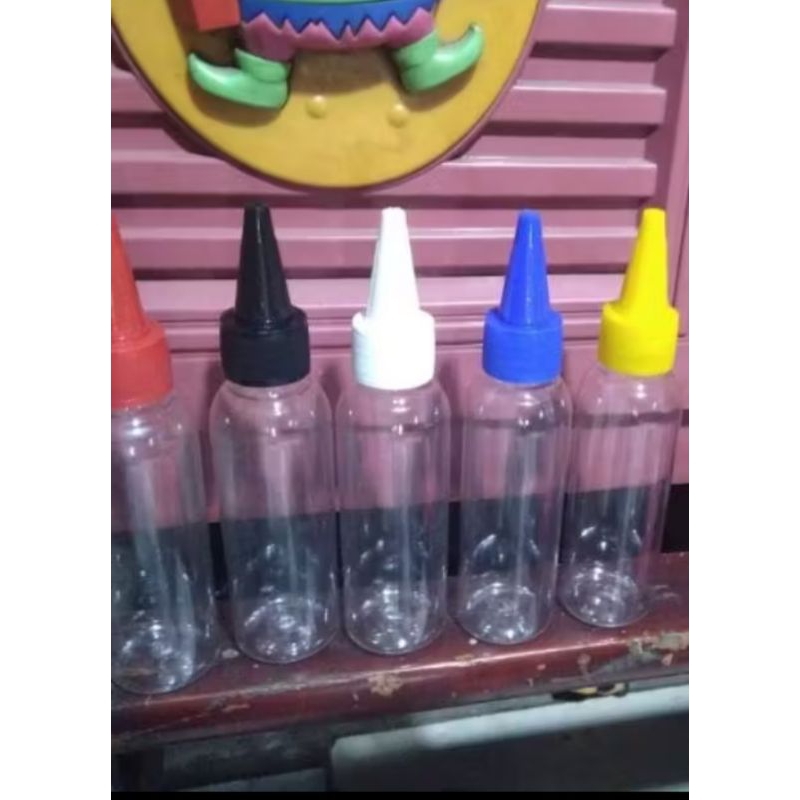 botol tinta 100 ml tutup lancip