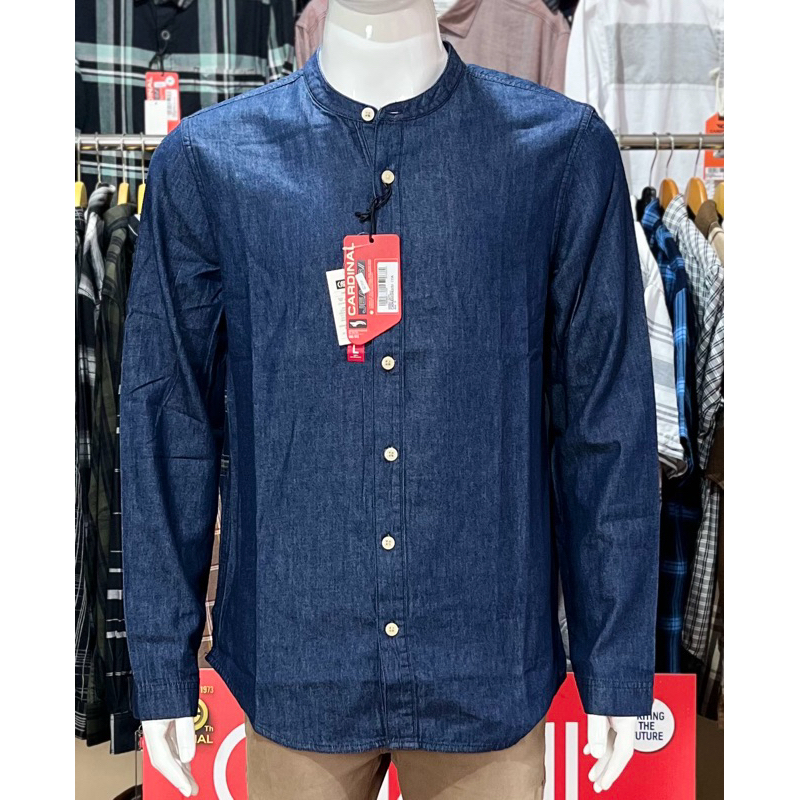 KOKO KEMKO KEMEJA KOKO PRIA CARDINAL JEANS LENGAN PANJANG ORIGINAL