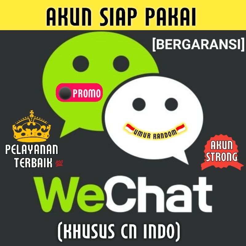 WECHAT AKUN SIAP PAKAI