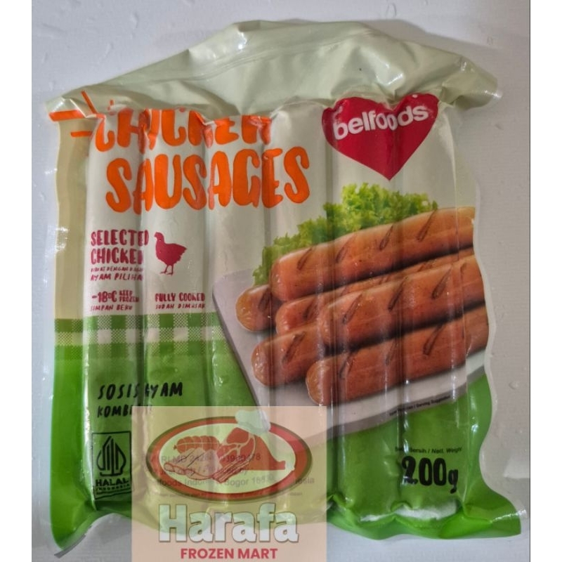

BELFOODS SOSIS CHICKEN SAUSAGE 200G