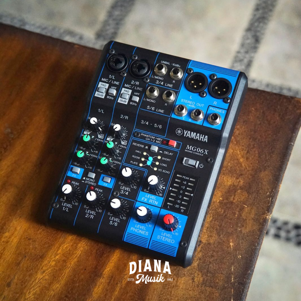 Mixer Yamaha MG06X / MG 06 X