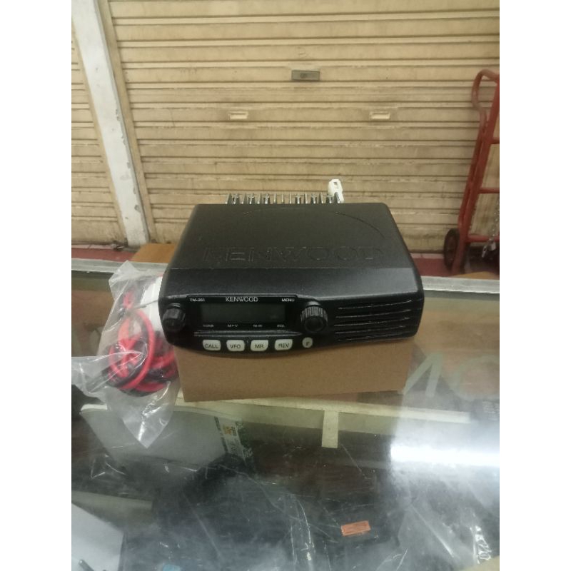 Rig Kenwood tm281 vhf bekas normal