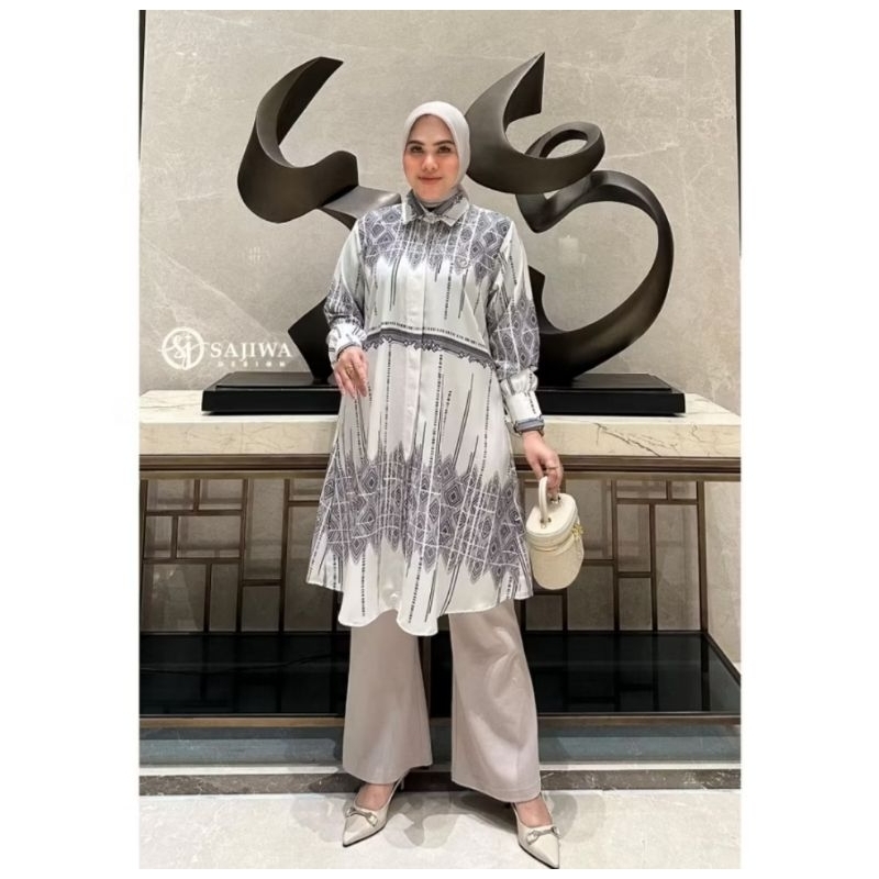 Mahalini Tunik by Sajiwa free 1 Tunik sajiwa dan Jilbab