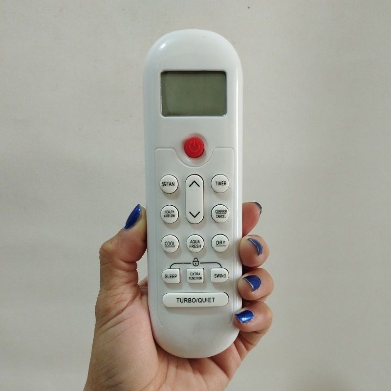 Remote AC Aqua Turbo Cool AQA-KRV9WG / Remot AC Aqua AQA-KCR5ANE AQA-AR5AHP