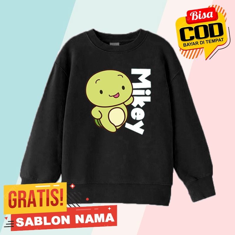Sweater Anak Mikey / Jaket Anak Laki Laki & Perempuan Mikey