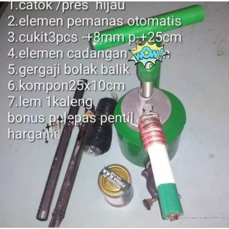 Alat tambal ban listrik elektrik otomatis set lengkap
