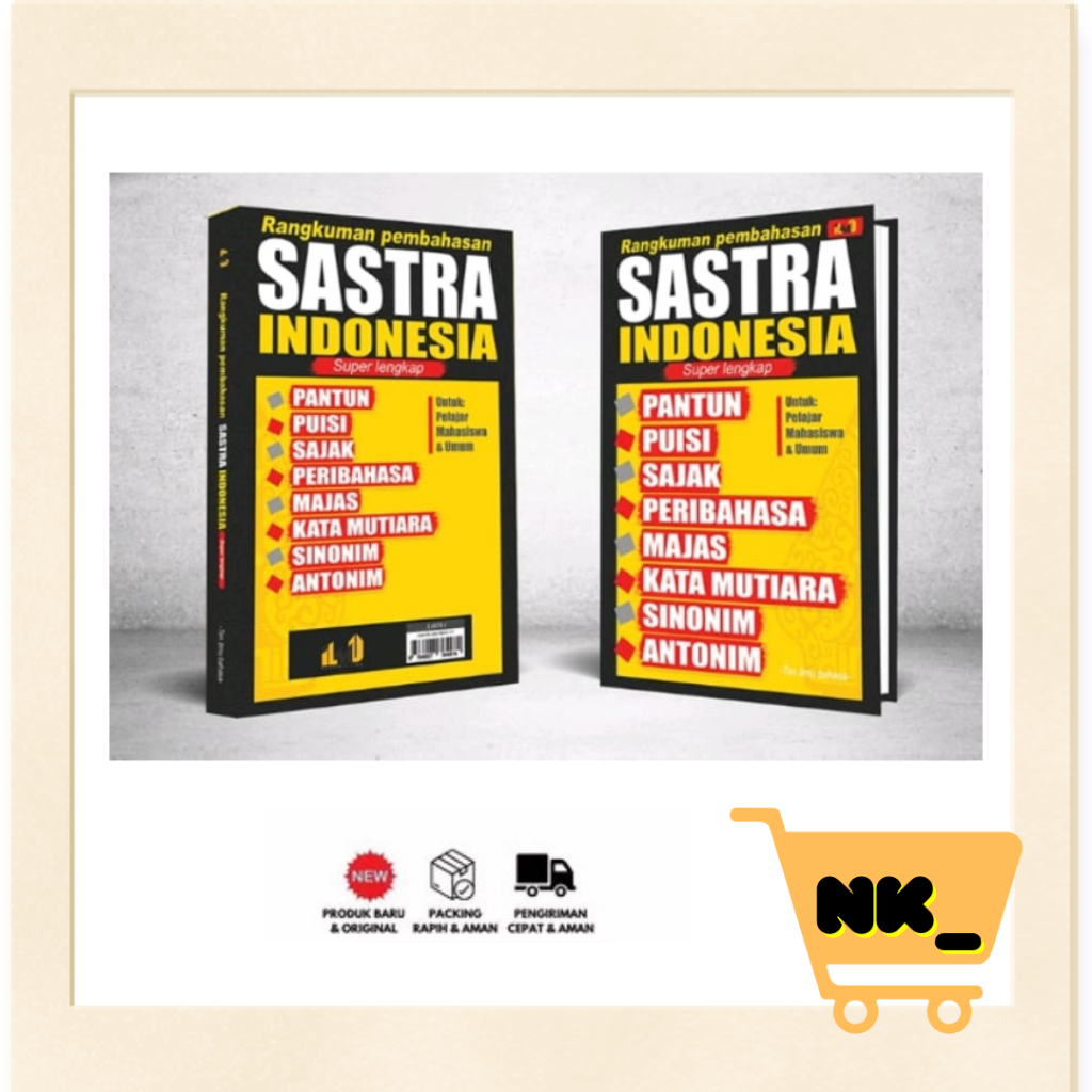 

Nk - Buku Rangkuman Pembahasan Sastra Indonesia