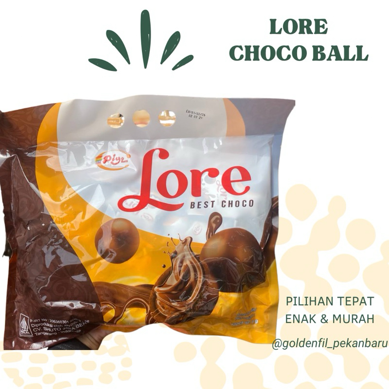 

Lore choco ball isi 40pc