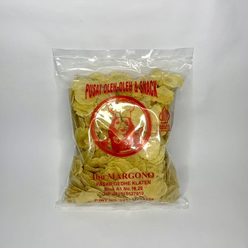 

Emping sen/kecil mentah kemasan 500gram