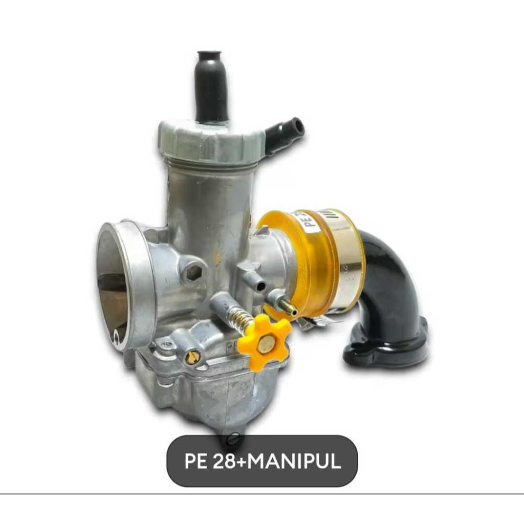 Carburator Keihin Pe28 Plus intake manifold Manipol  Leher Angsa Karburator Karbu Keihin PE 24 PE 26