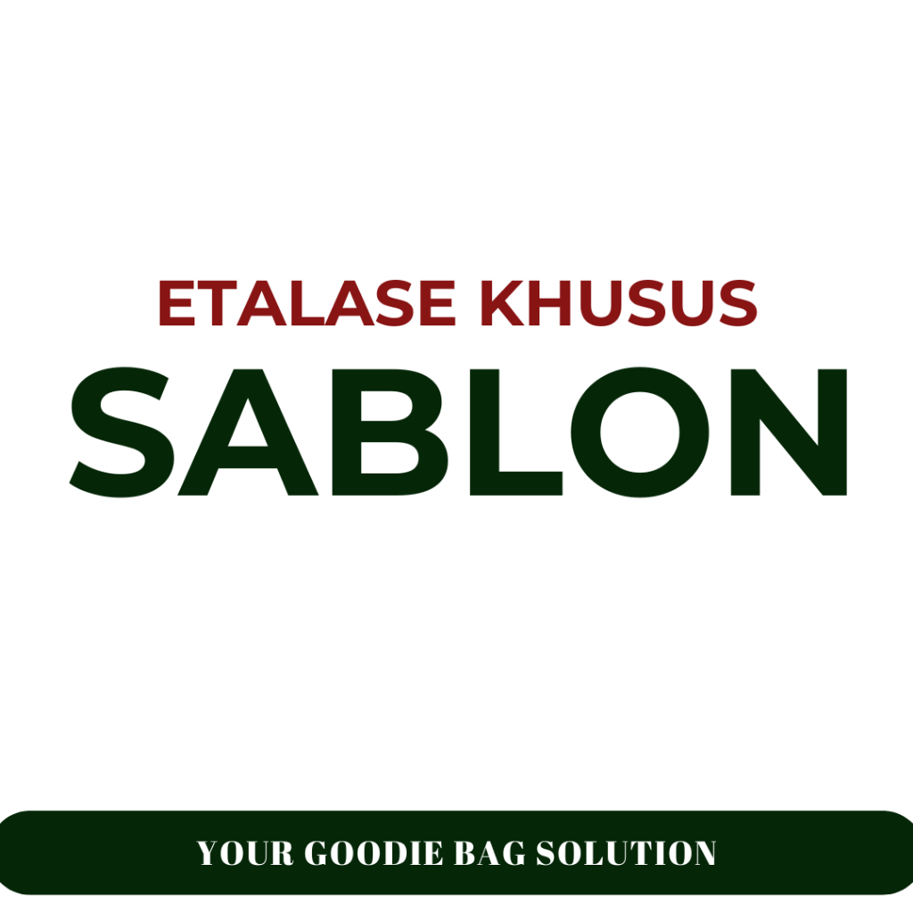 

Goodie Bag Spundbond / Etalase Khusus Sablon