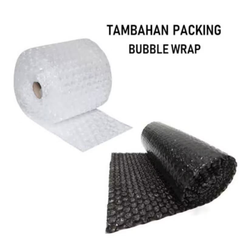 

buble wrap warna hitam
