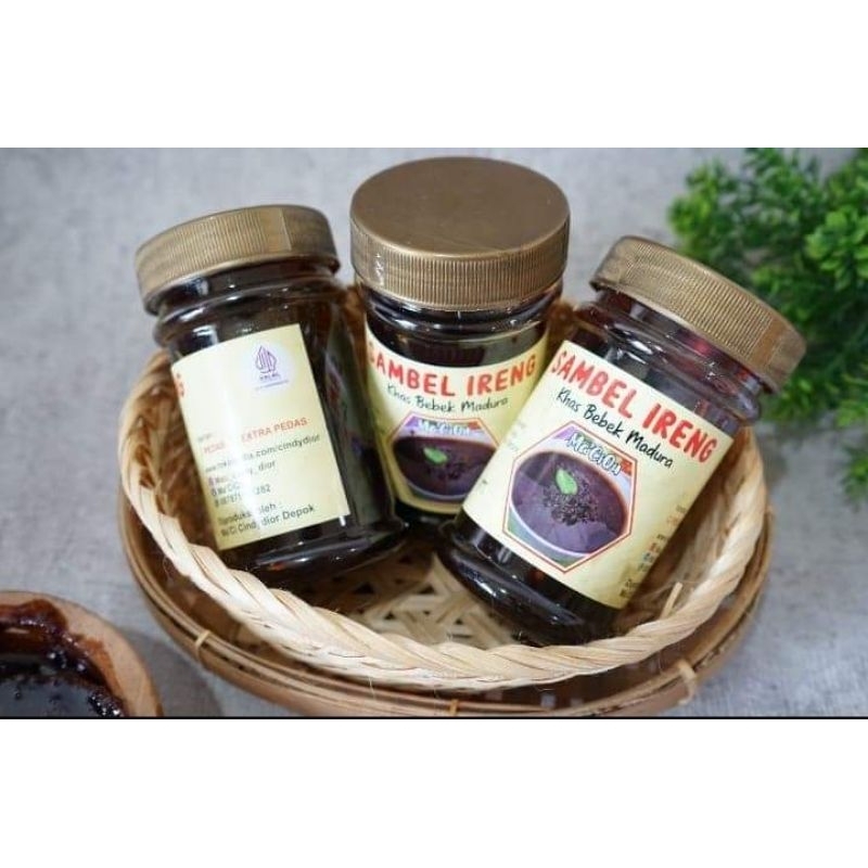 

Sambel Ireng bumbu Ireng khas bebek Madura, Ma'CiQu