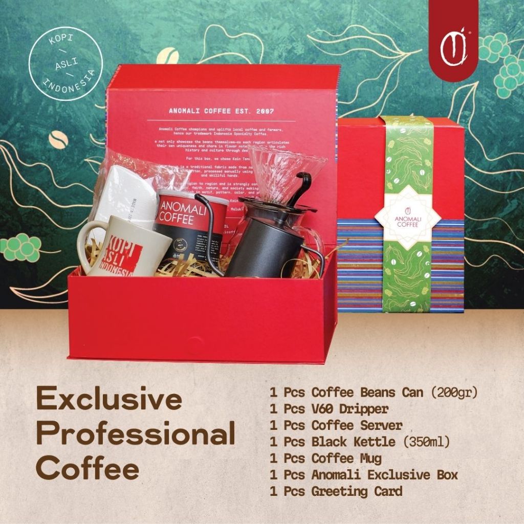 

Anomali Coffee Exclusive Professional Coffee Package Hampers
