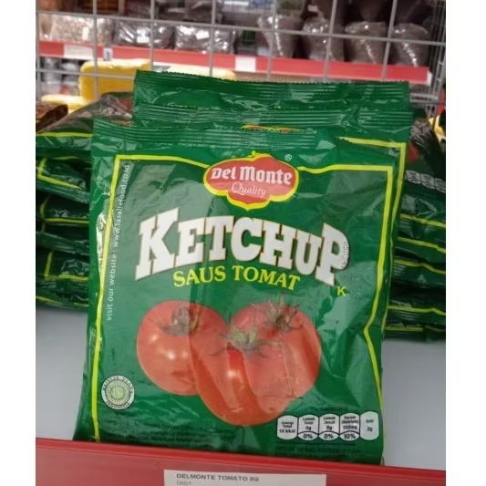 

Delmonte Ketchup Saus Tomat Sachet (isi 24 Sachet)