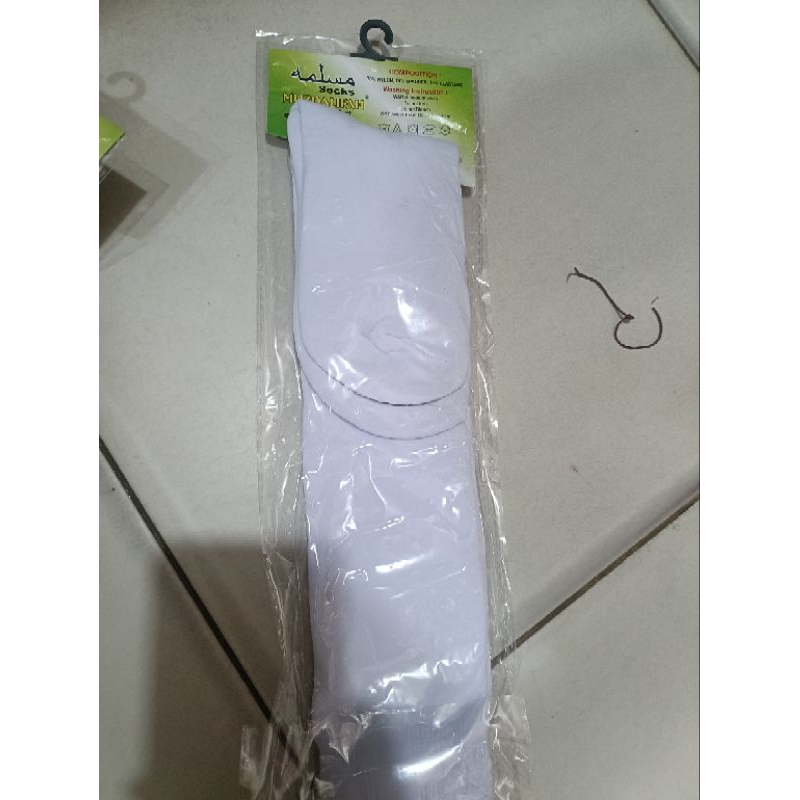 KAOS KAKI LUTUT PANJANG | KAOS KAKI PANJANG PUTIH | KAOS KAKI MUSDALIFAH | KAOS KAKI PANJANG PUTIH P