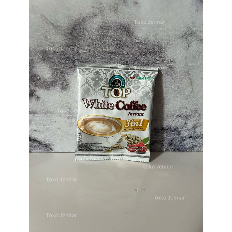 

Top white coffee instant 3 in 1 21 g