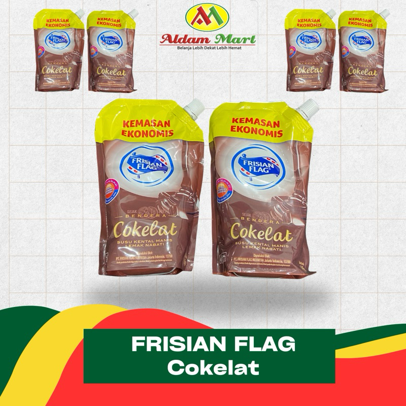

A.M/ FRISIAN FLAG Cokelat 545g Susu Kental Manis Lemak Nabati