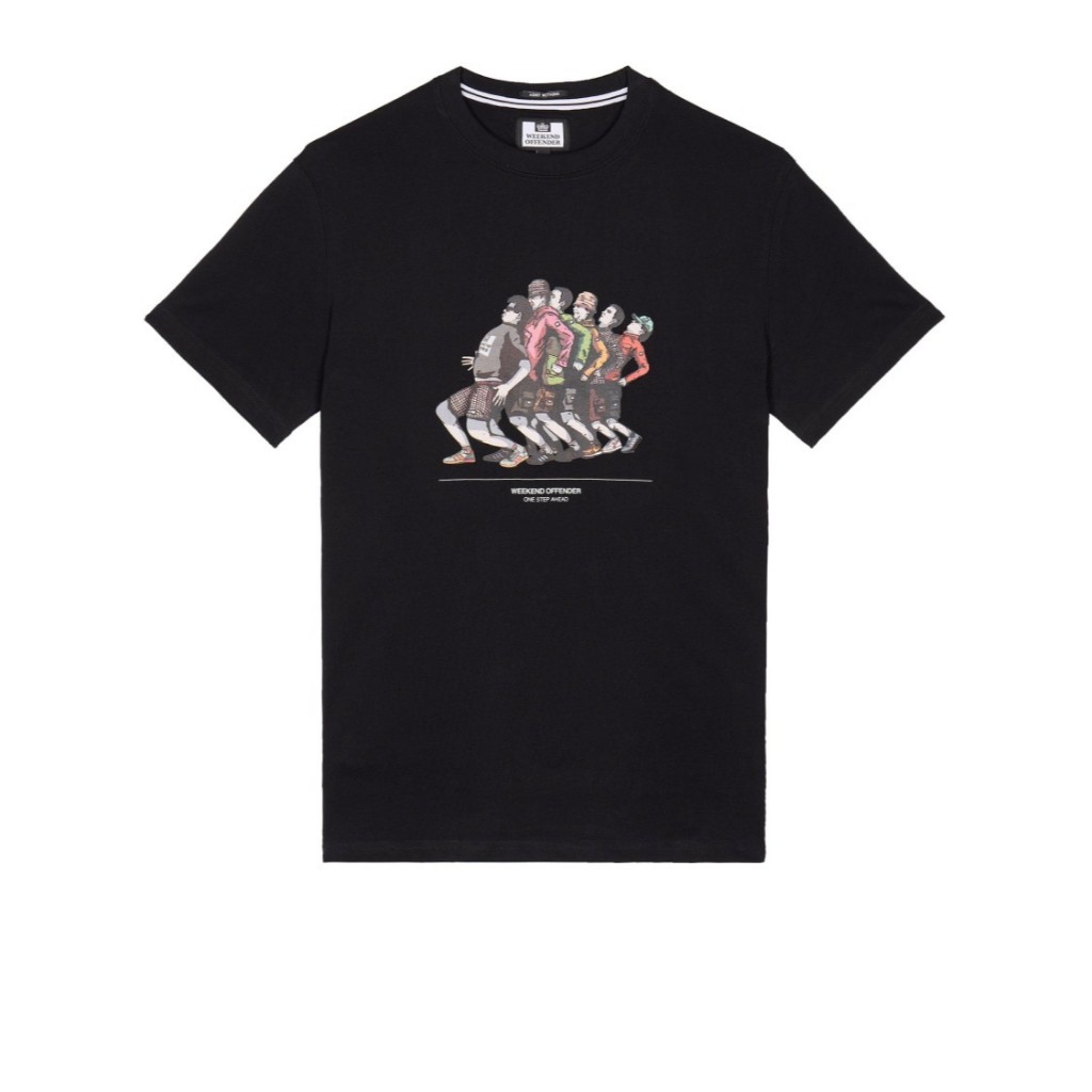 Weekend Offender Madness Graphic T-Shirt (Black) Original