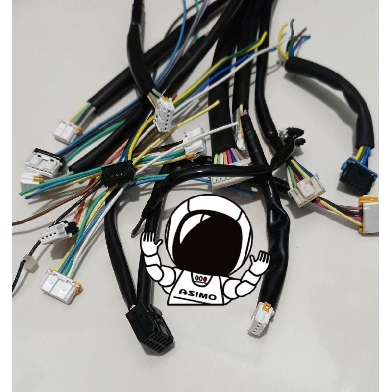 aneka soket dalaman pin 2 3 4 5 6 8 12 reflektor Universal Original honda yamaha suzuki kawasaki kym