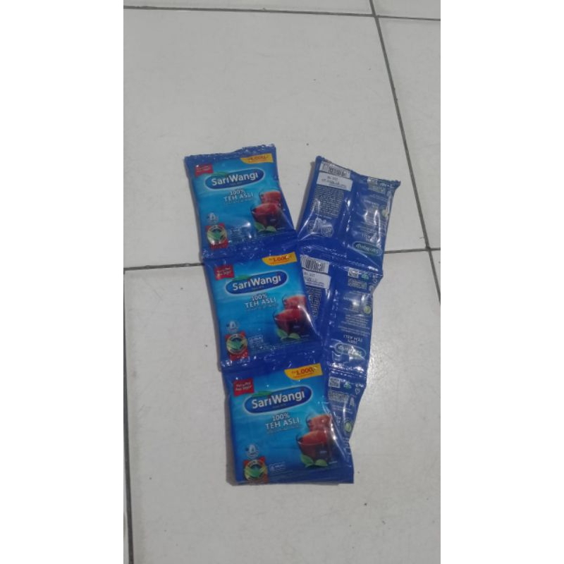 

Sariwangi teh celup sachet ( 1 renceng isi 6sachet )