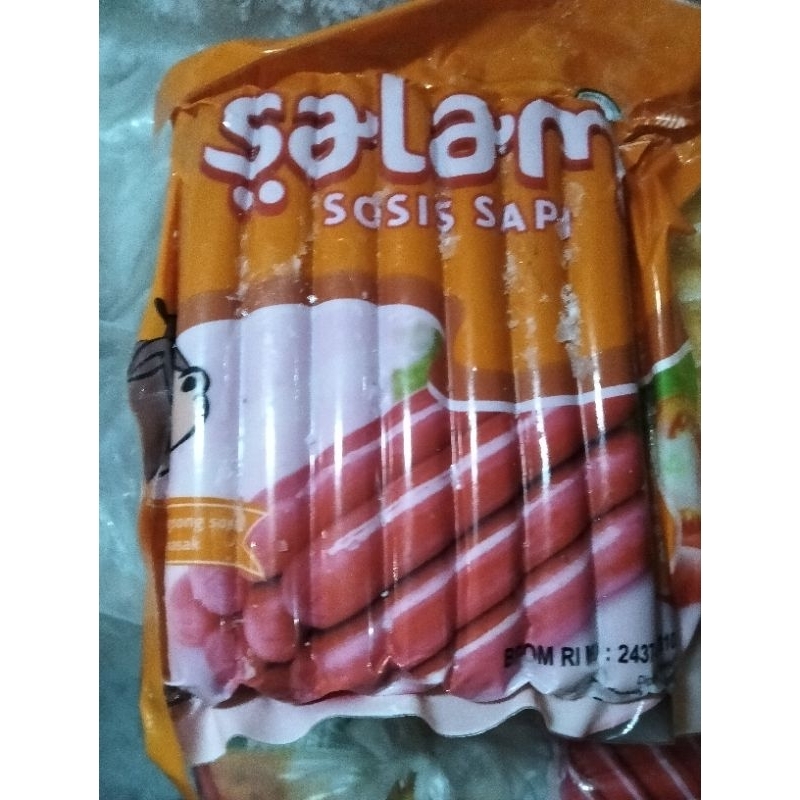 

sosis salam sapi long 500gr