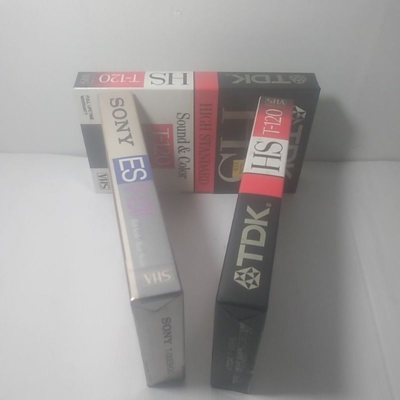 pita kaset VHS SONY - TDK-AVANTI (MASIH SEGEL)