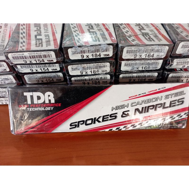 Jari-jari Tdr Crom 184 Depan Supra x/125/Fit Grand  Original tdr racing