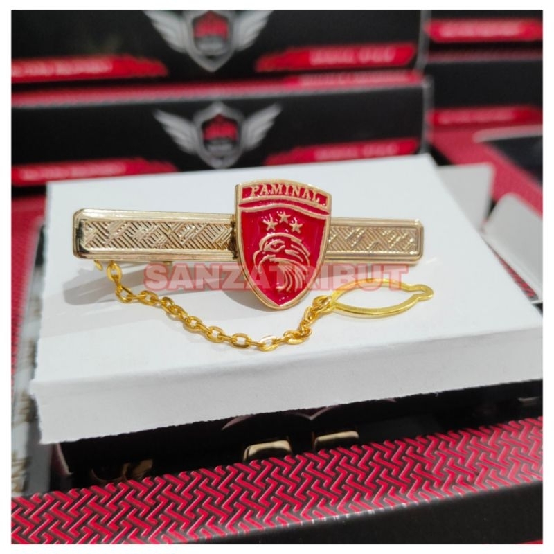 Pin Jepitan Dasi Polri Paminal Terbaru