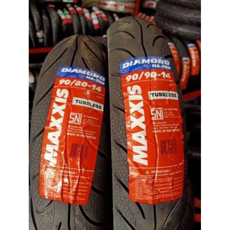 Ban Maxxis Diamond - Ban Second matic - Ban Matic Ring 14 uk 80/90