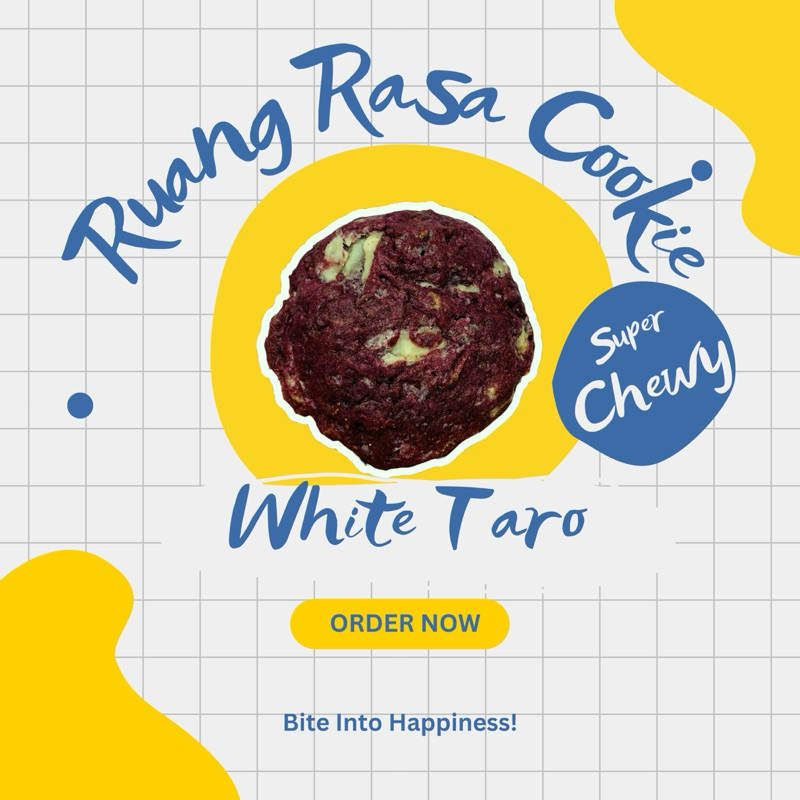 

Soft Cookies | White Taro Soft Cookies