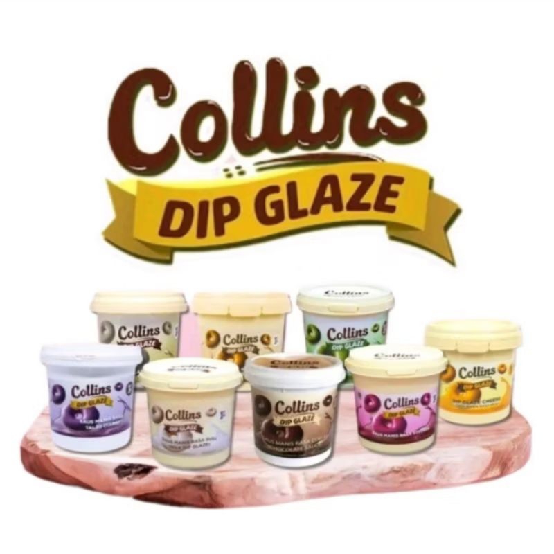 

Collins Dip Glaze 1kg Berbagai Varian Rasa/Choholate/Milk/Strawberry/Cappucino