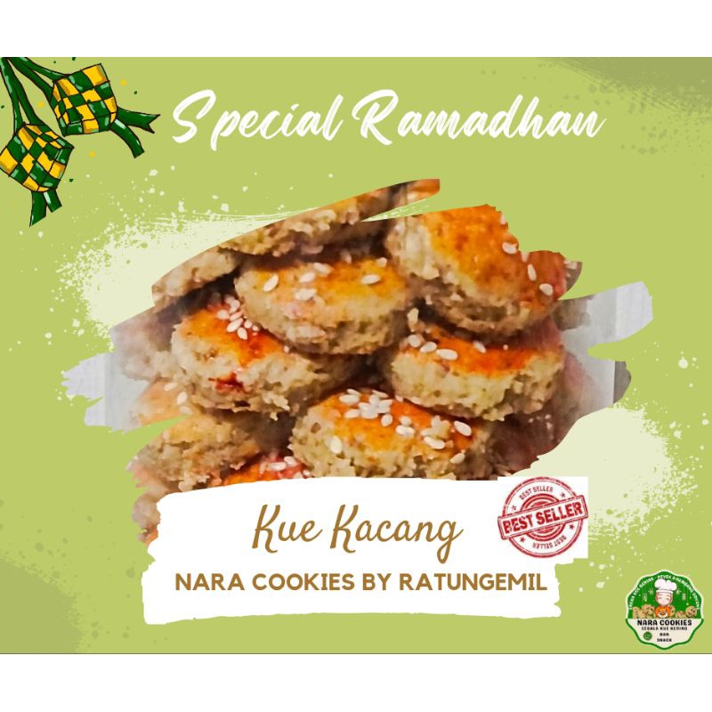 

Kue Kacang Jadul Nara Cookies By Ratu ngemil HOMEMADE Toples 500gr