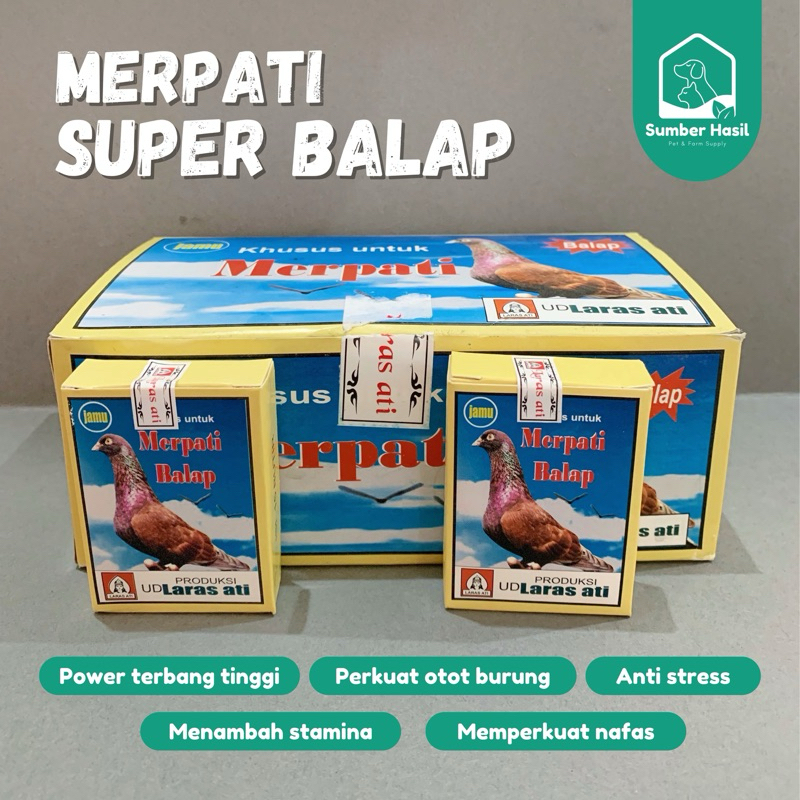 MERPATI BALAP JAMU LARASATI OBAT BURUNG UNTUK MENAMBAH TENAGA MERPATI BALAP ORIGINAL