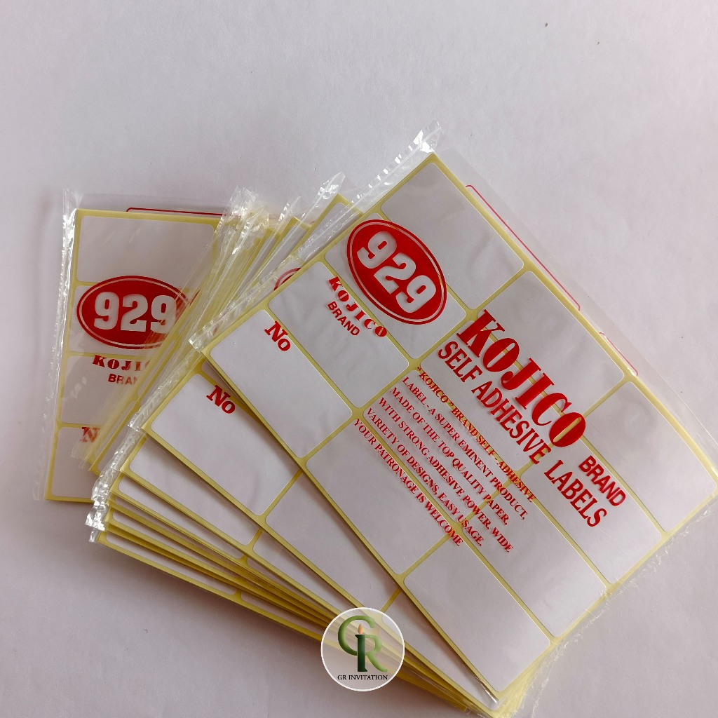 

Label Undangan/label harga No 103