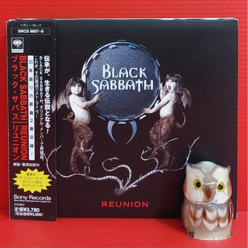 CD Black Sabbath – Reunion Japan OBI 2CD