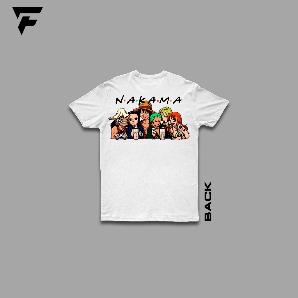 T-shirt Kaos One Piece Komik Korean