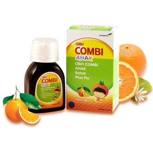 OBH COMBI ANAK BATUK PLUS FLU JERUK 60 ML - Batuk-dan-Flu