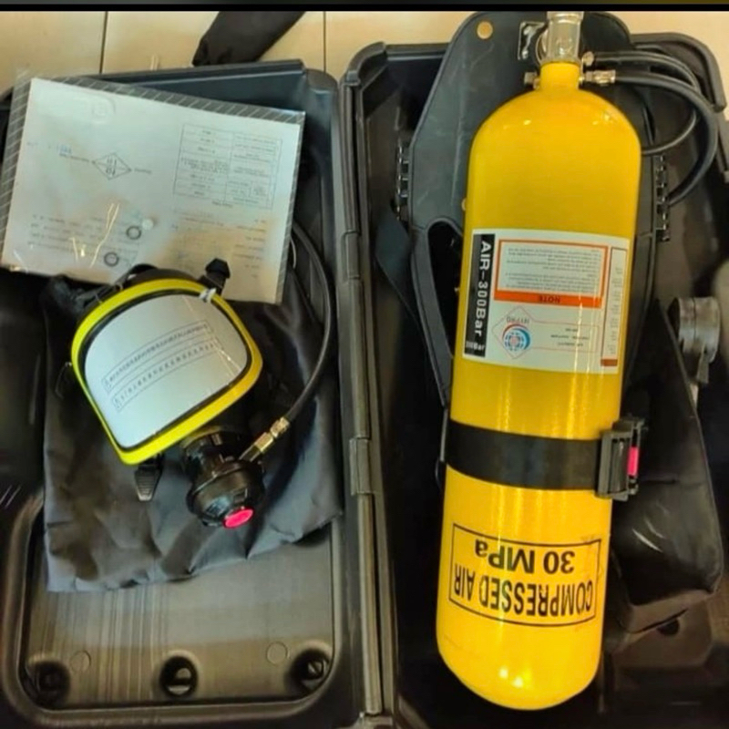 SCBA BREATHING APPARATUS HYPRO/HIPROTECH 6 LTR 30 BAR