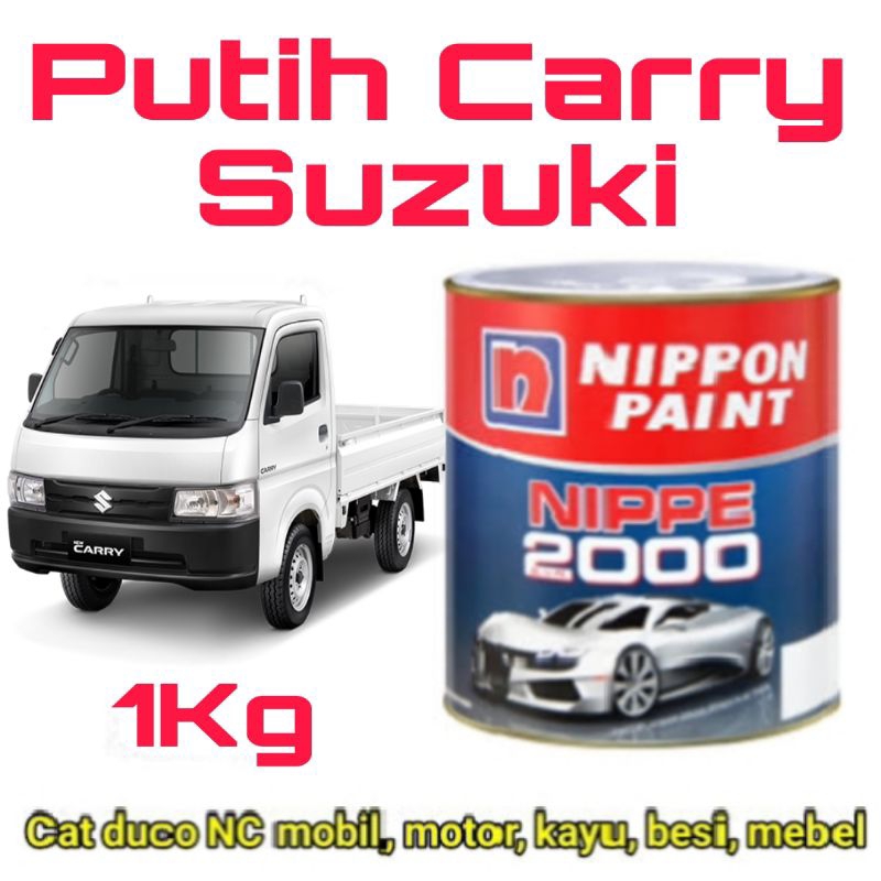 Cat Putih Carry White Suzuki NP 1005 Nippe 2000 Cat Mobil Motor Kayu Besi