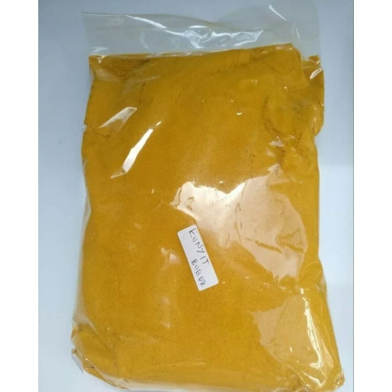 

Bubuk Kunyit Kunir Kuning Murni Rempah Herbal