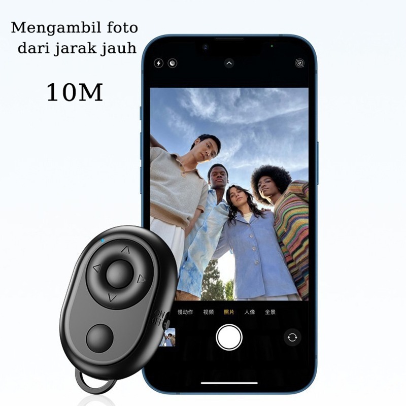 BLUETOOTH REMOTE hp bluetooth multifungsi /Shutter Kamera Remote bluetooth kamera hp / Remote contro